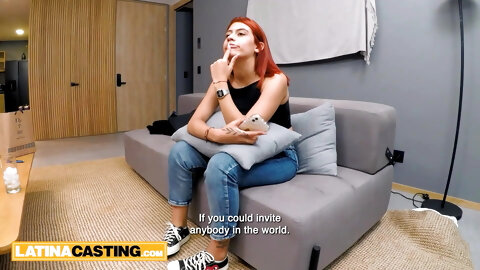 Tiny Tight Ass Redhead Latina Casting Pounding by Big Cock Producer